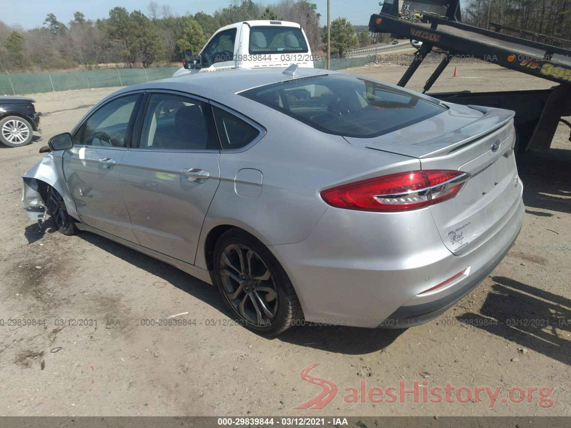 3FA6P0RU5KR106965 2019 FORD FUSION HYBRID