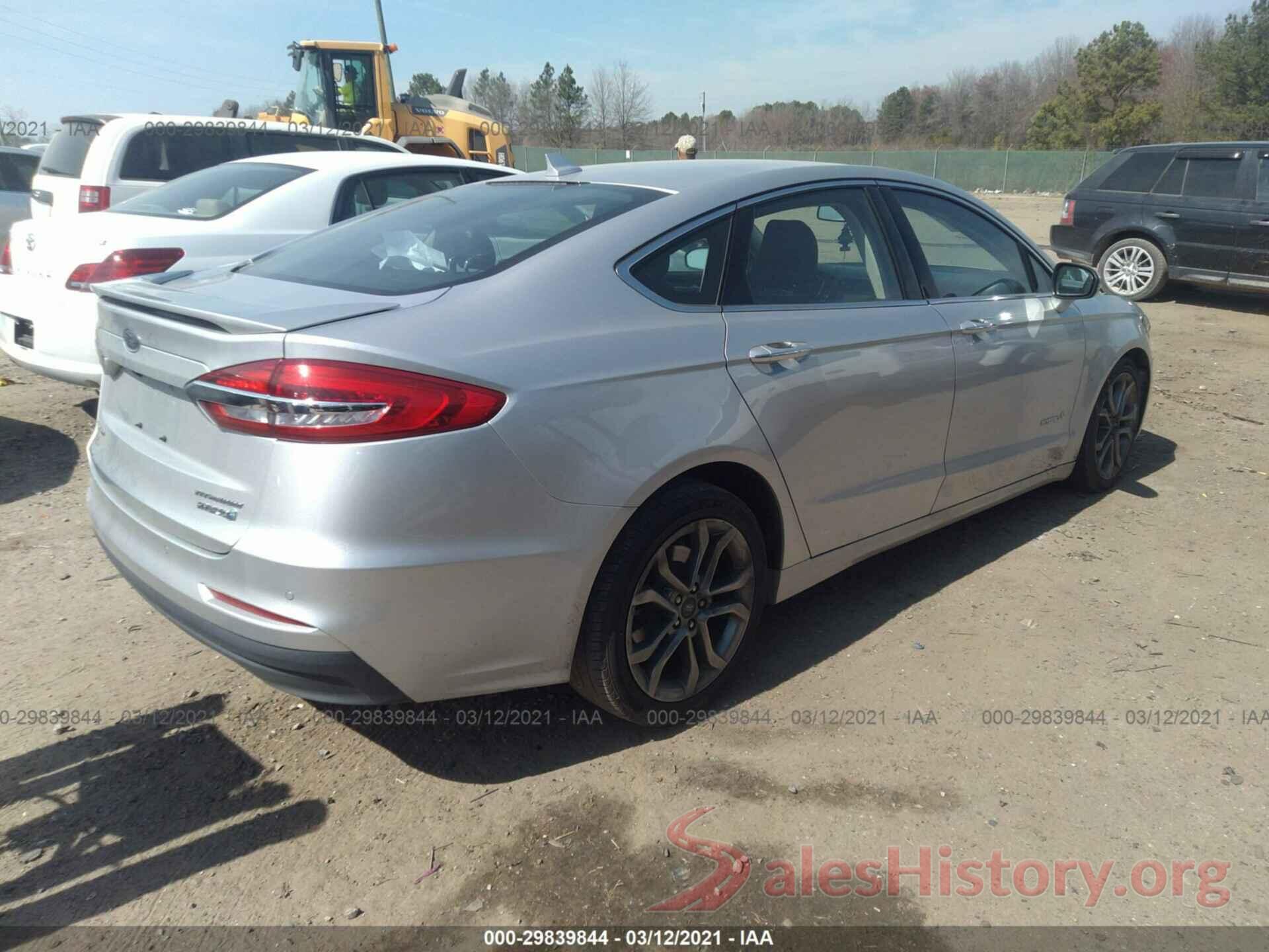 3FA6P0RU5KR106965 2019 FORD FUSION HYBRID