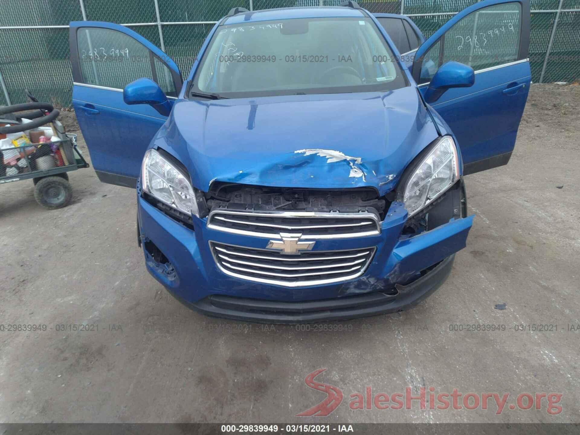 KL7CJLSB7GB541682 2016 CHEVROLET TRAX