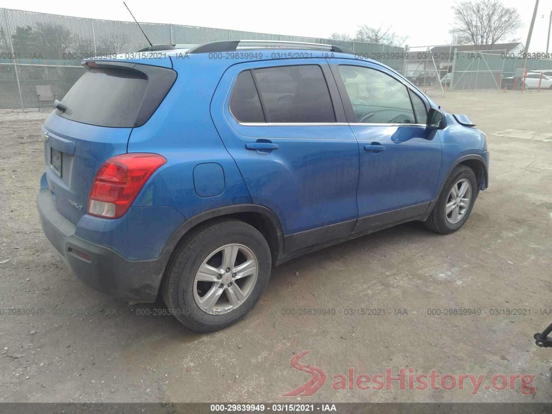 KL7CJLSB7GB541682 2016 CHEVROLET TRAX