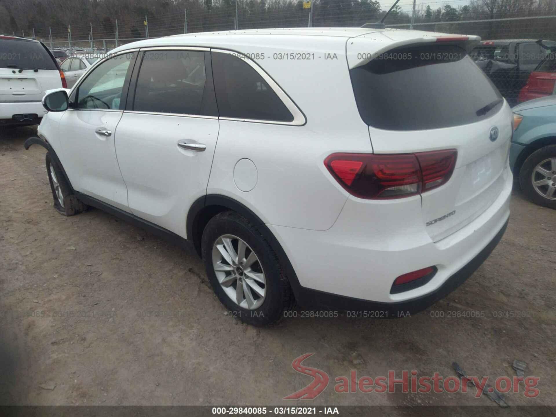 5XYPG4A50KG481201 2019 KIA SORENTO