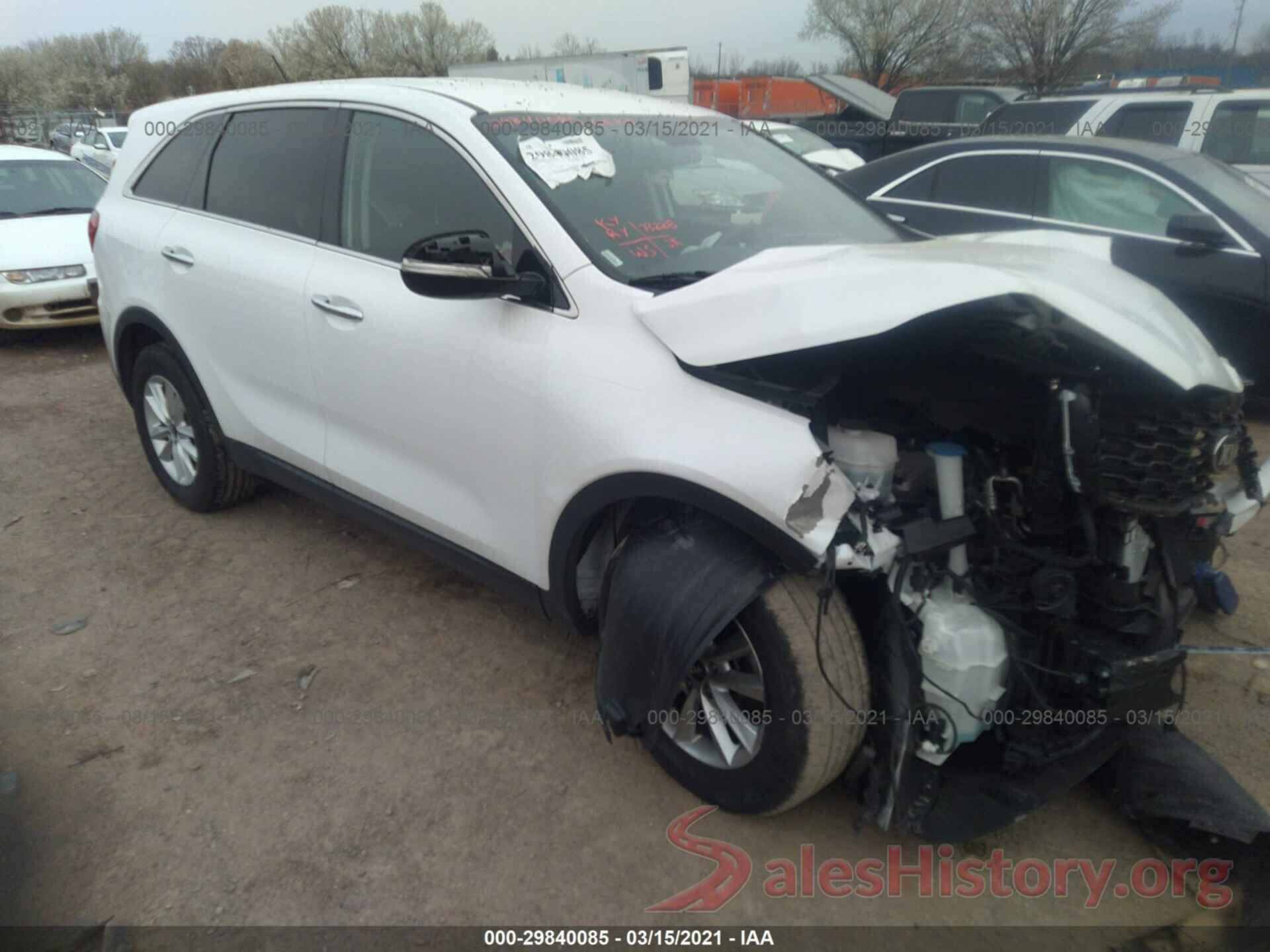 5XYPG4A50KG481201 2019 KIA SORENTO