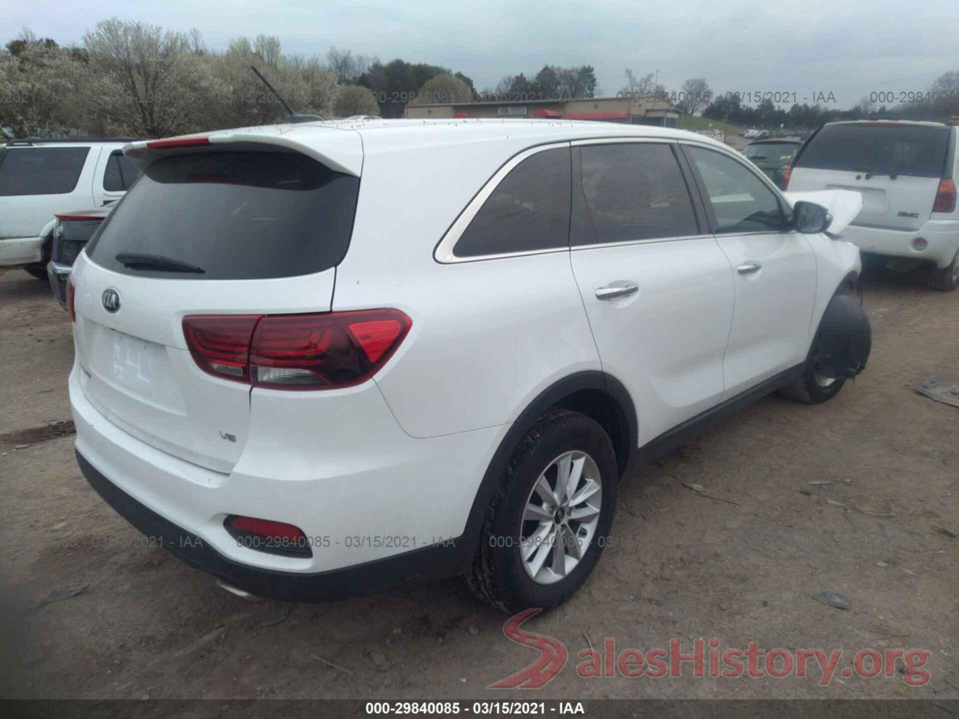 5XYPG4A50KG481201 2019 KIA SORENTO