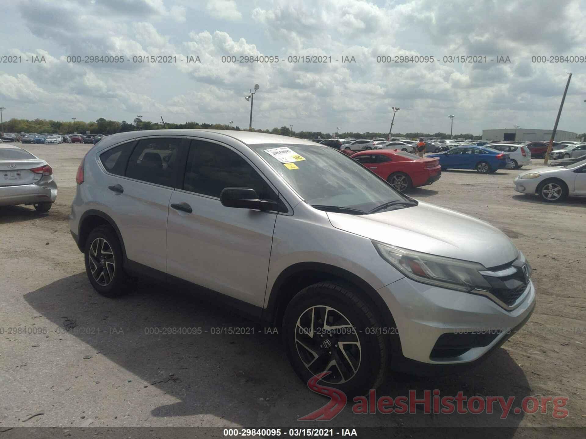 2HKRM3H48GH522229 2016 HONDA CR-V