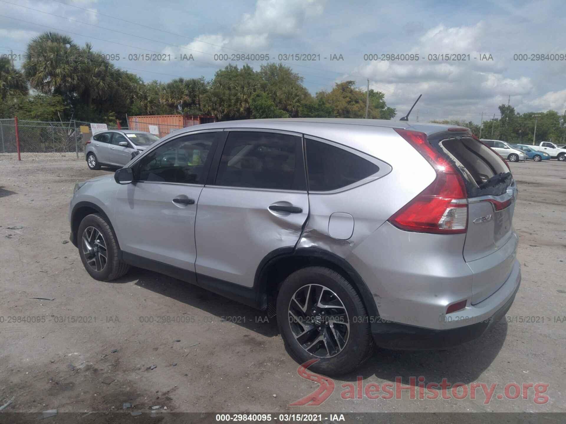 2HKRM3H48GH522229 2016 HONDA CR-V