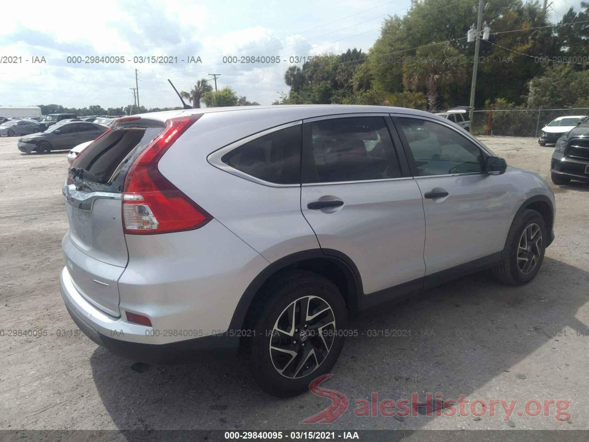 2HKRM3H48GH522229 2016 HONDA CR-V