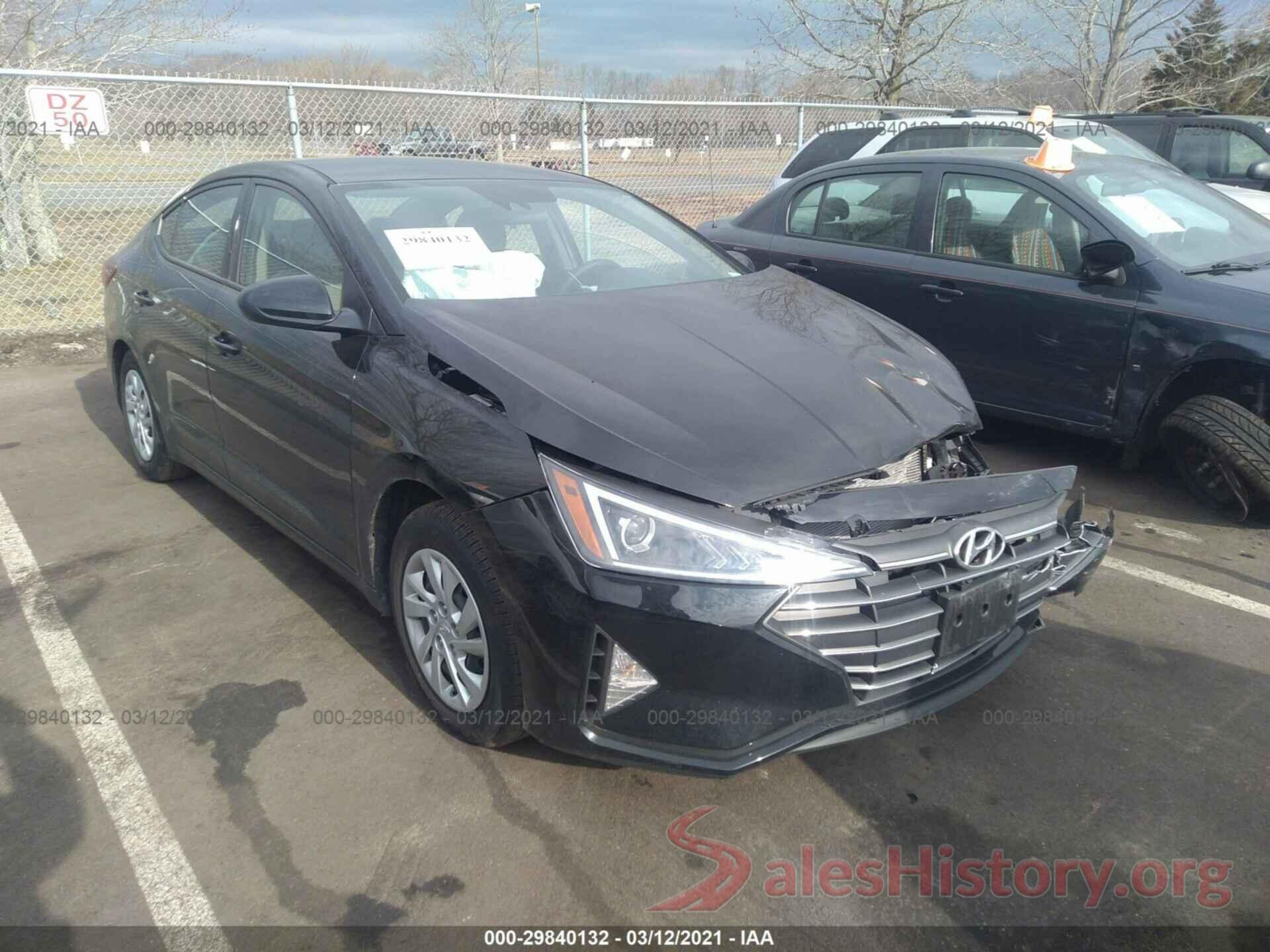 5NPD74LF0LH618592 2020 HYUNDAI ELANTRA