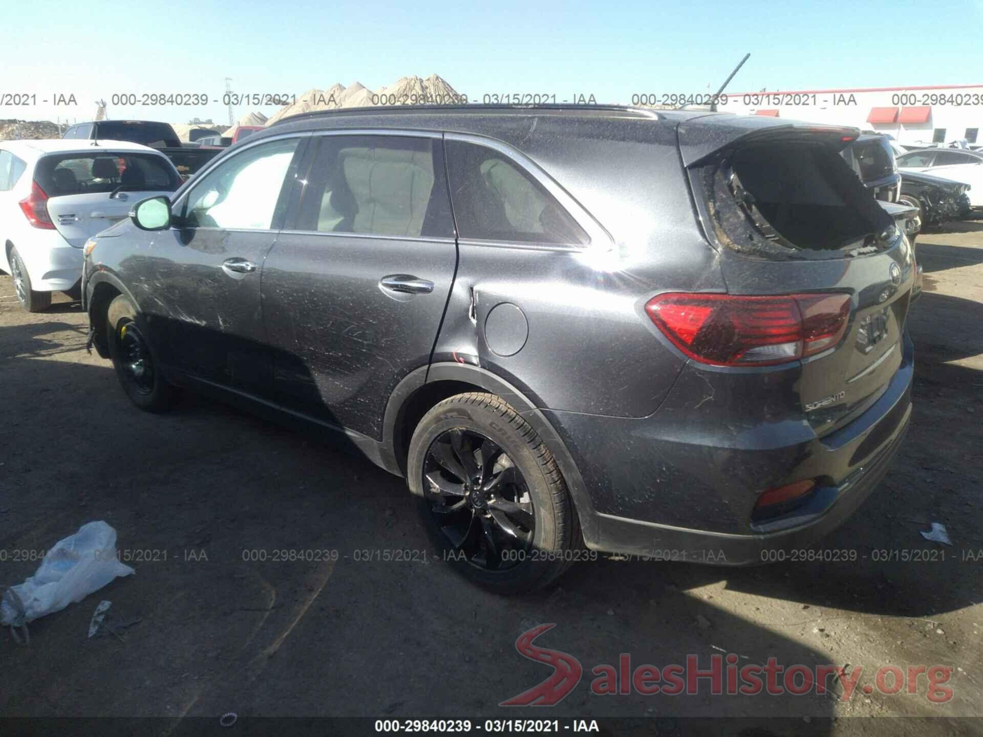 5XYPG4A57LG694633 2020 KIA SORENTO