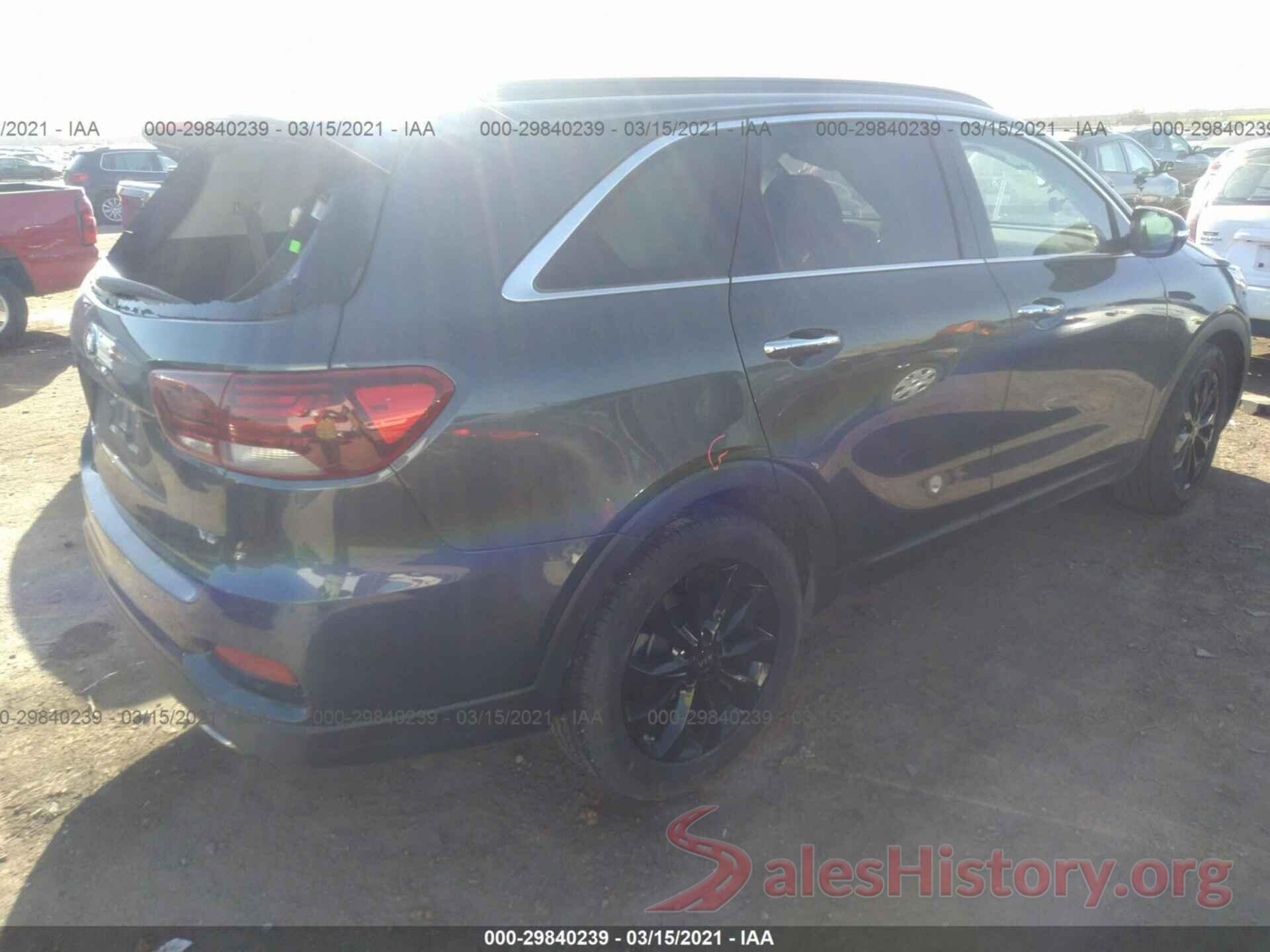 5XYPG4A57LG694633 2020 KIA SORENTO