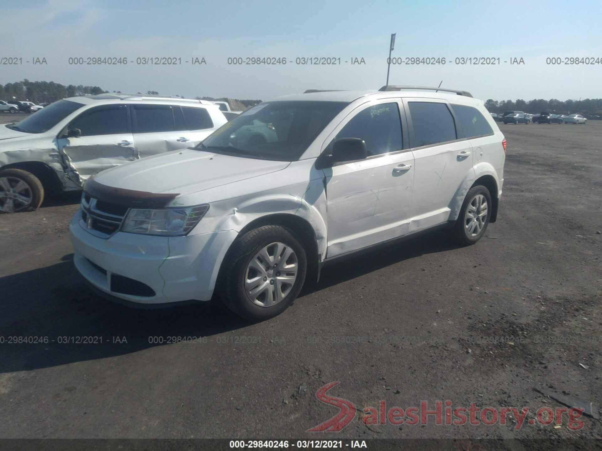 3C4PDCAB1GT164665 2016 DODGE JOURNEY