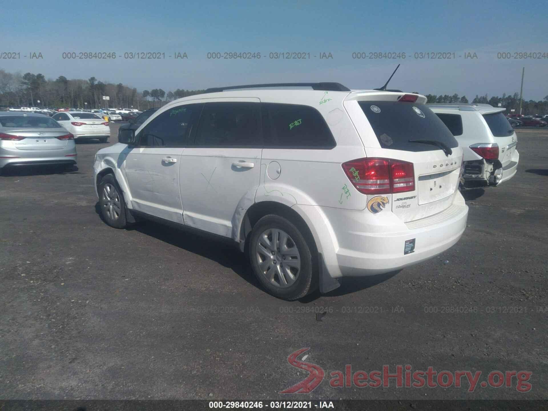 3C4PDCAB1GT164665 2016 DODGE JOURNEY