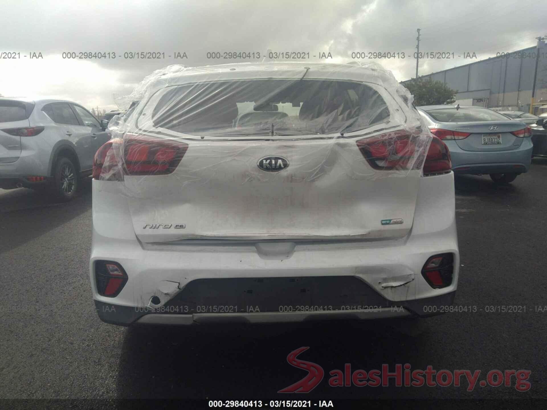 KNDCB3LC1L5365423 2020 KIA NIRO