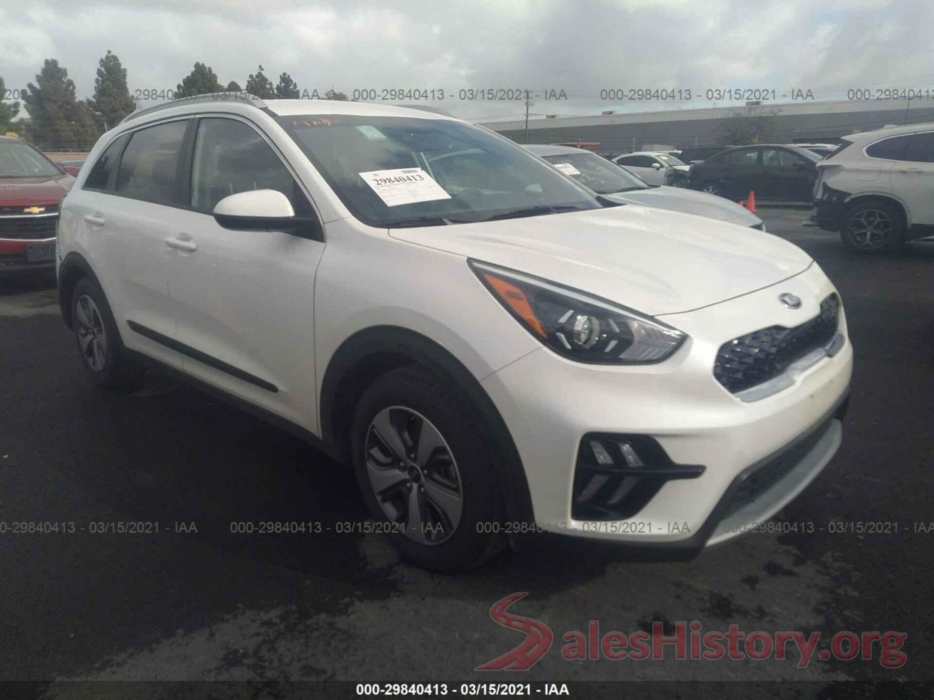 KNDCB3LC1L5365423 2020 KIA NIRO