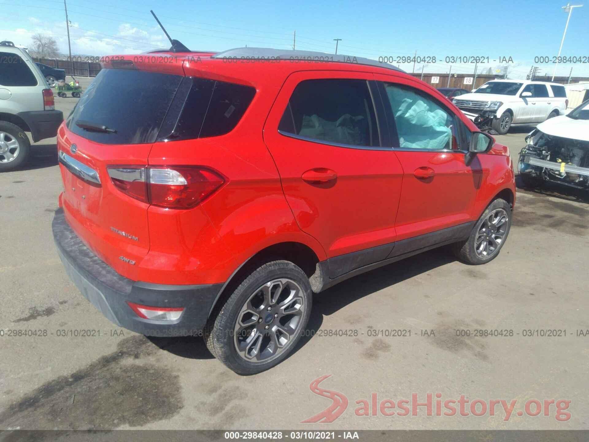 MAJ6S3KL6LC367667 2020 FORD ECOSPORT