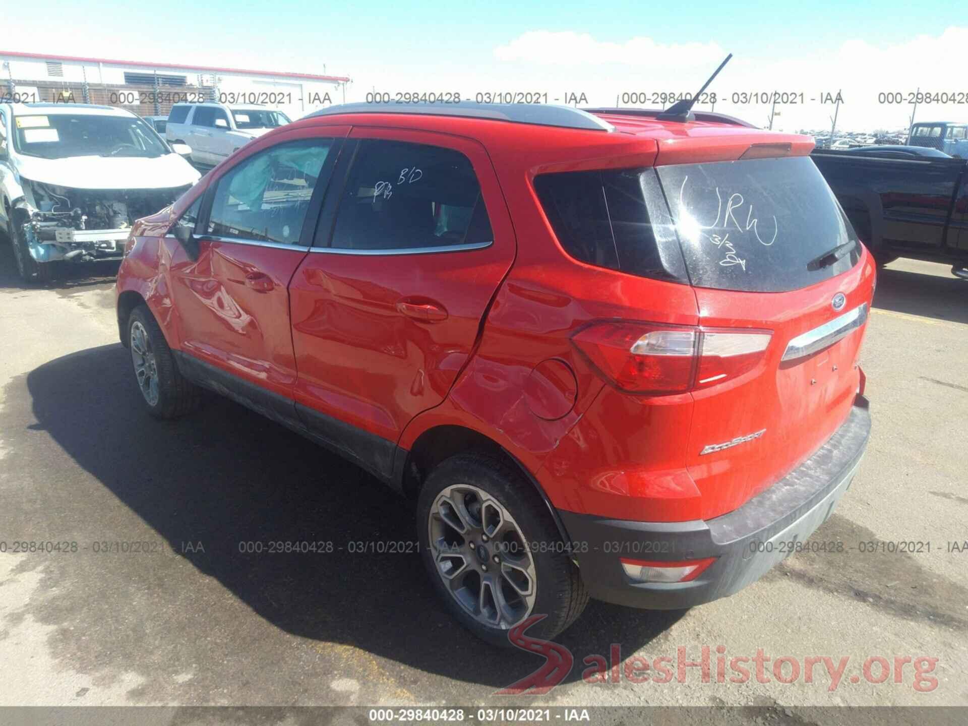 MAJ6S3KL6LC367667 2020 FORD ECOSPORT