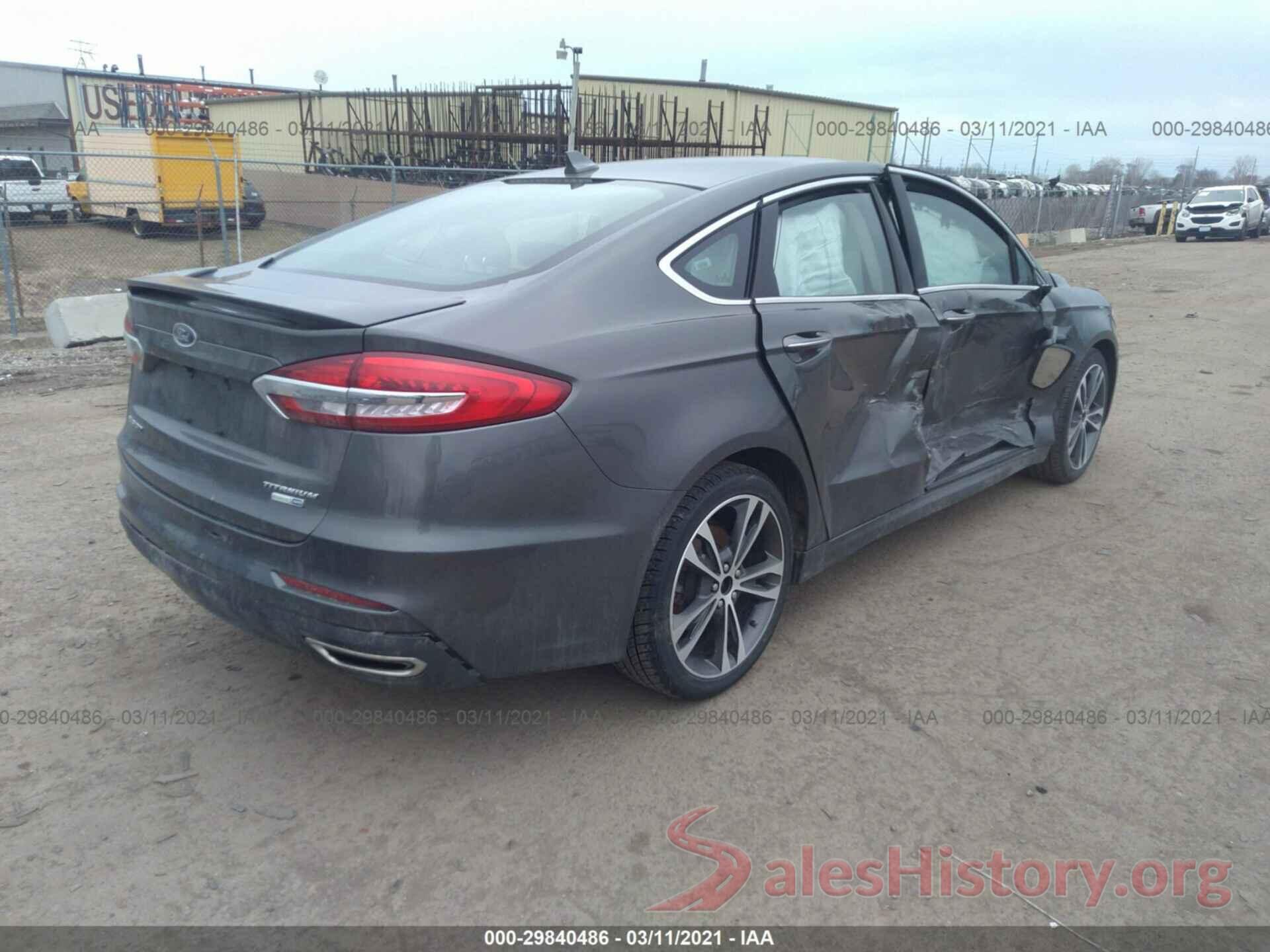 3FA6P0D98KR243529 2019 FORD FUSION