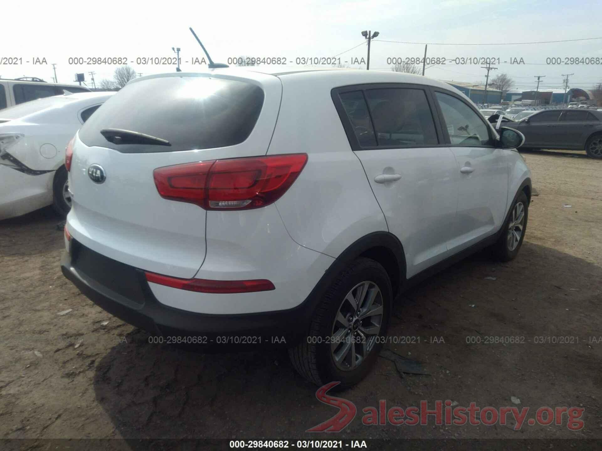 KNDPB3AC1G7866522 2016 KIA SPORTAGE