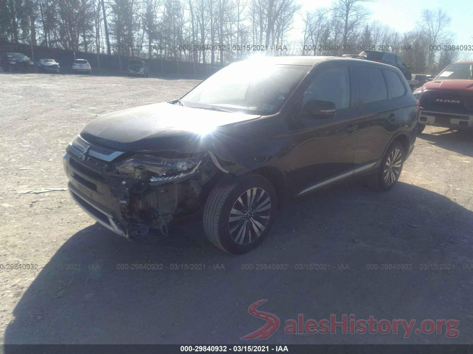 JA4AZ3A31KZ045266 2019 MITSUBISHI OUTLANDER