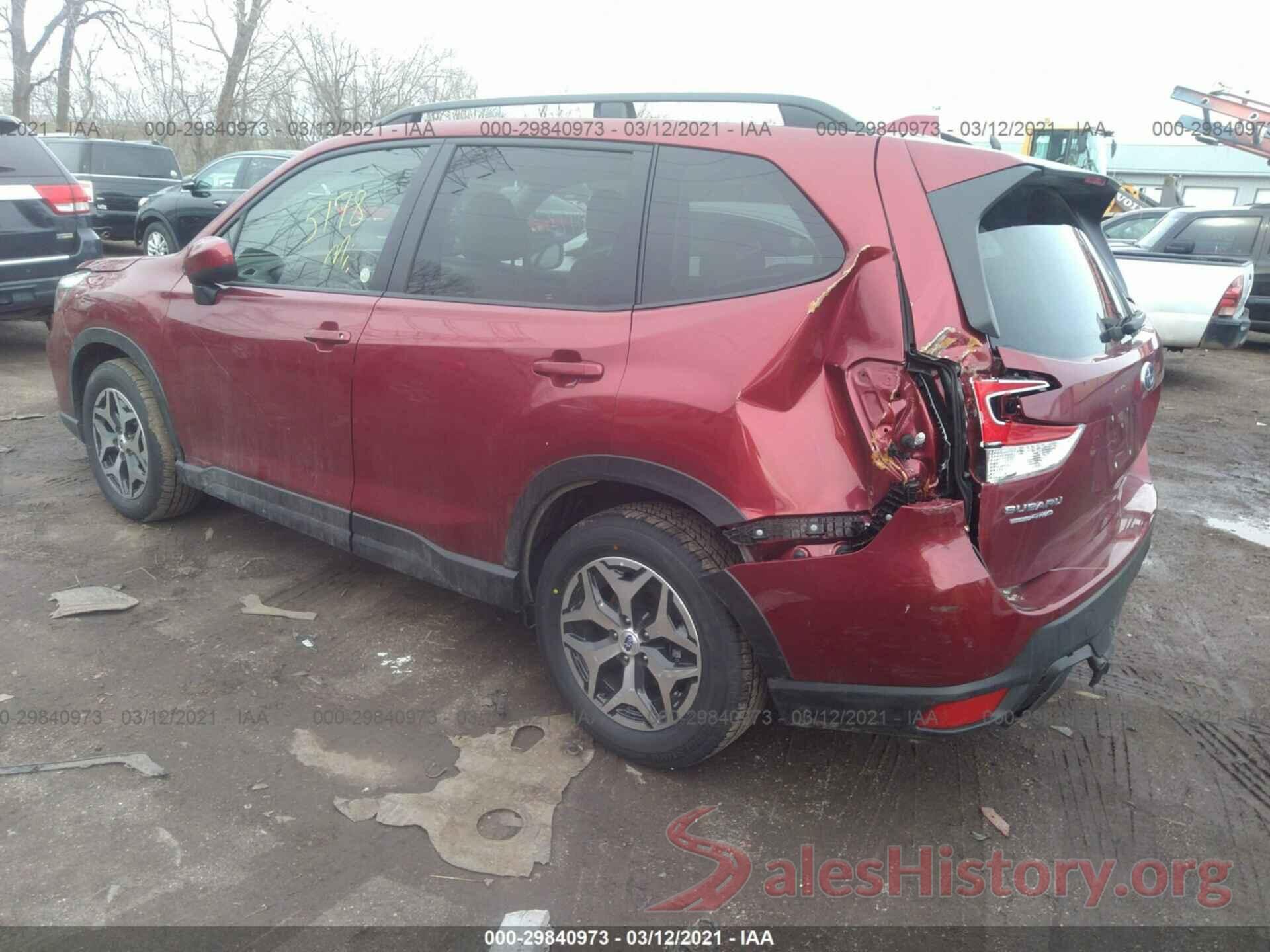 JF2SKAJC4MH455167 2021 SUBARU FORESTER