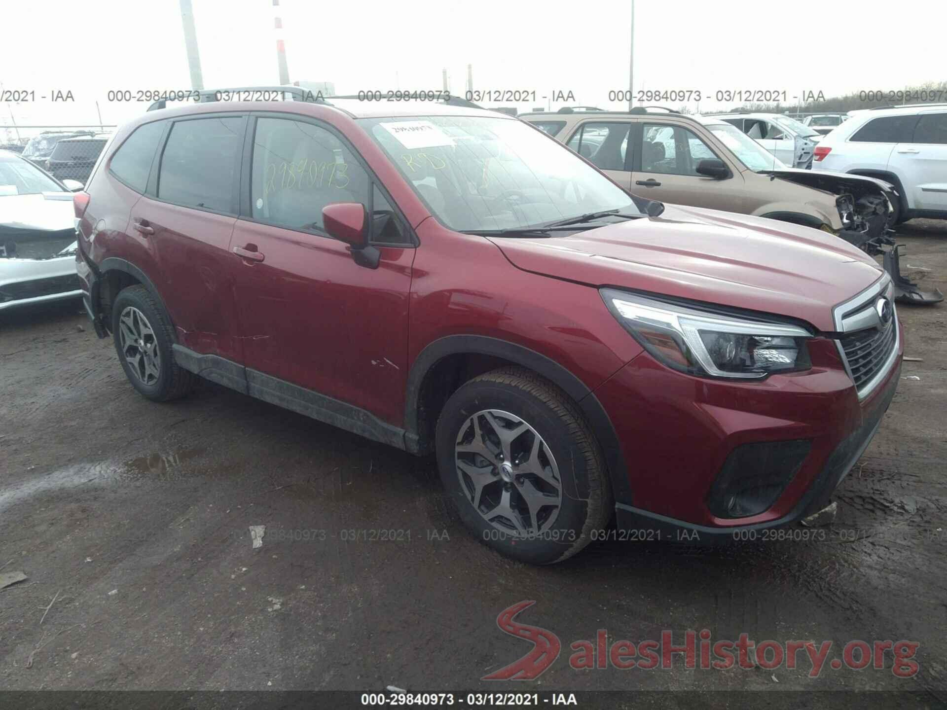 JF2SKAJC4MH455167 2021 SUBARU FORESTER