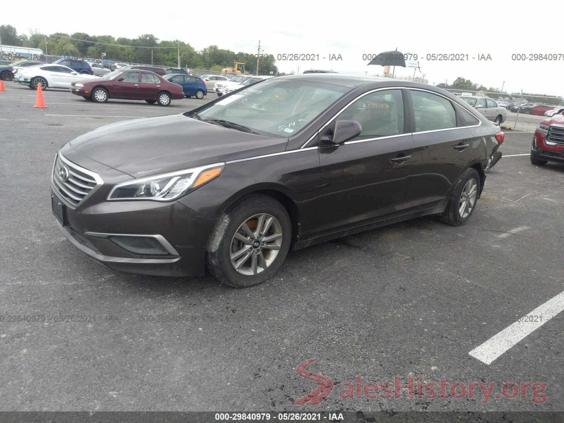 5NPE24AF5GH264306 2016 HYUNDAI SONATA