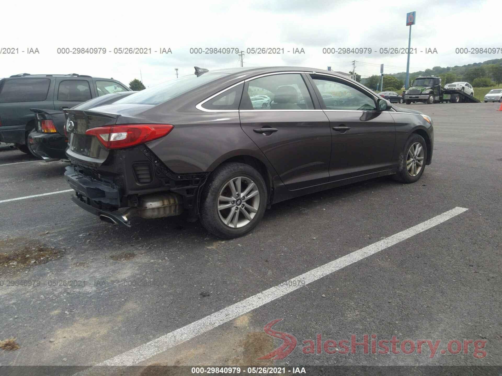 5NPE24AF5GH264306 2016 HYUNDAI SONATA