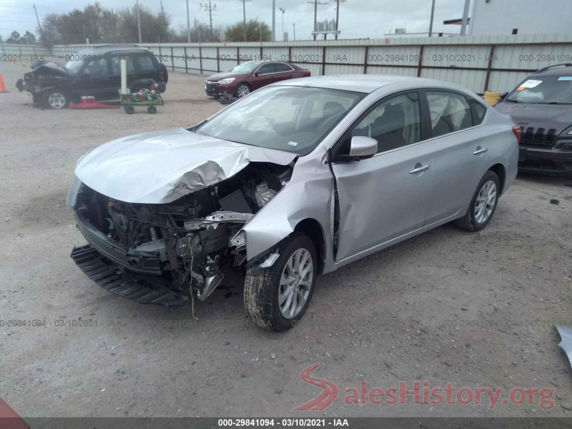 3N1AB7AP7KY385121 2019 NISSAN SENTRA