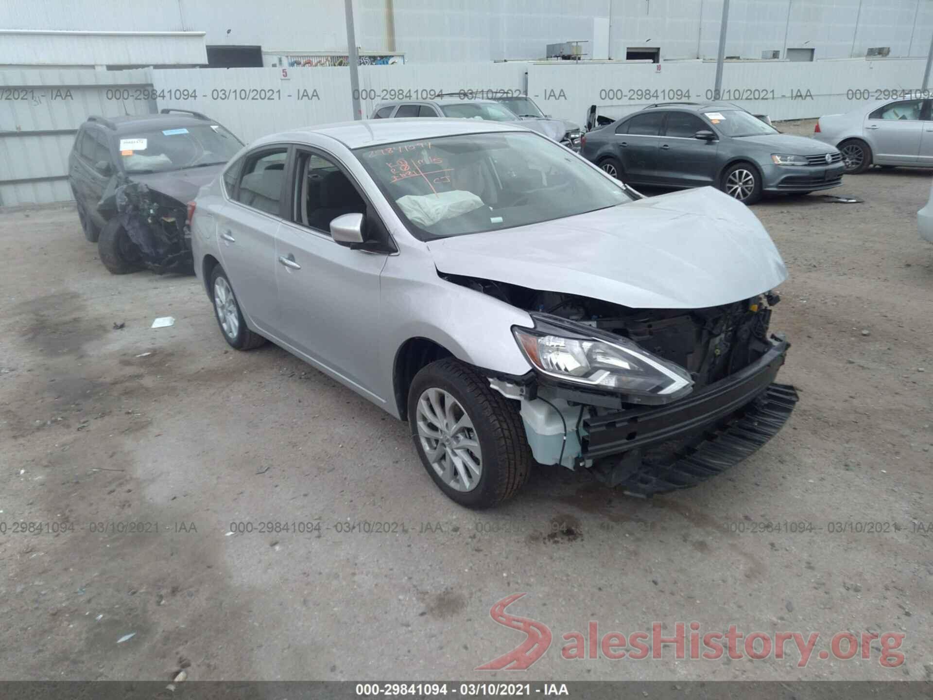 3N1AB7AP7KY385121 2019 NISSAN SENTRA