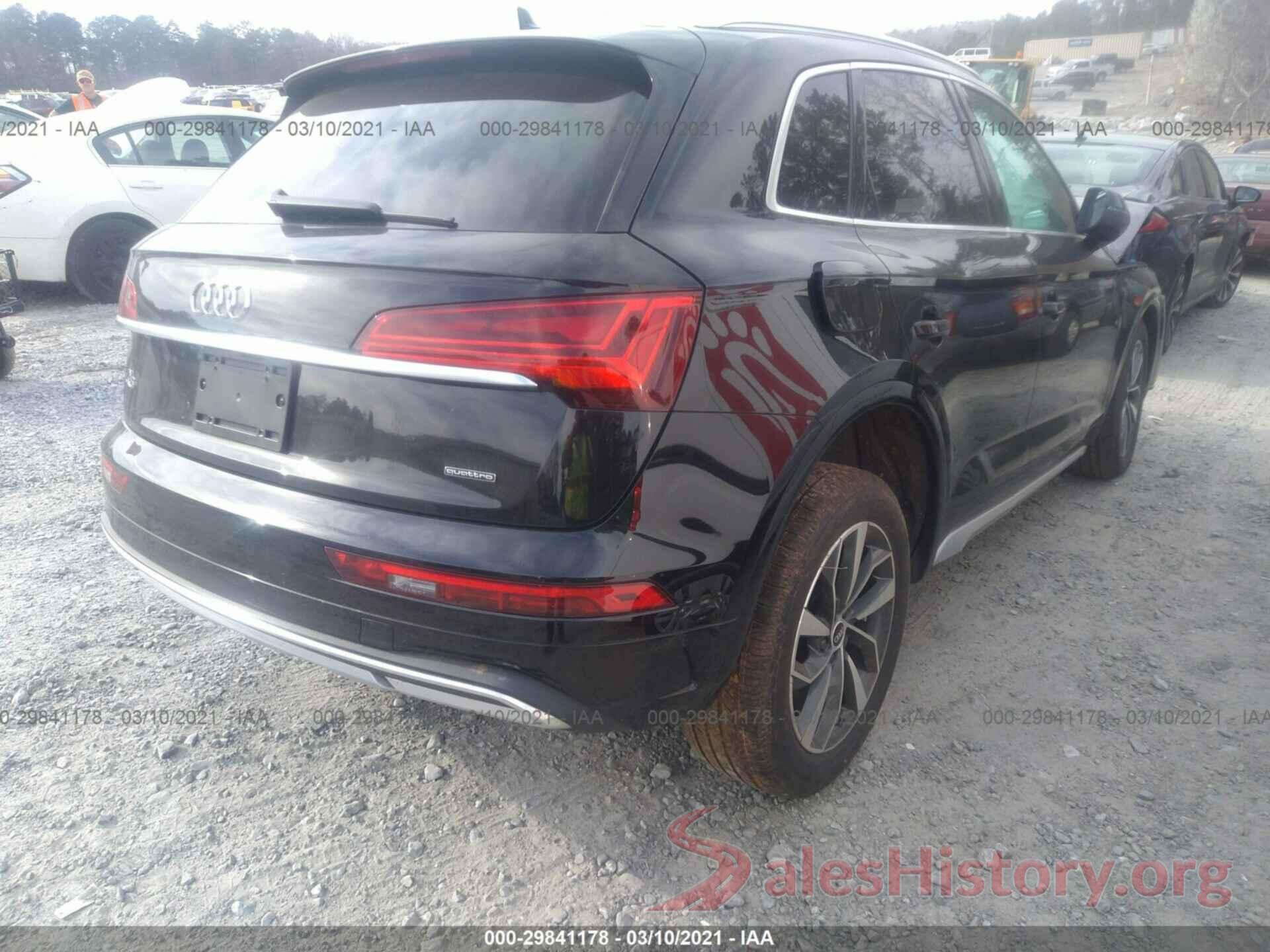 WA1BAAFY8M2022776 2021 AUDI Q5