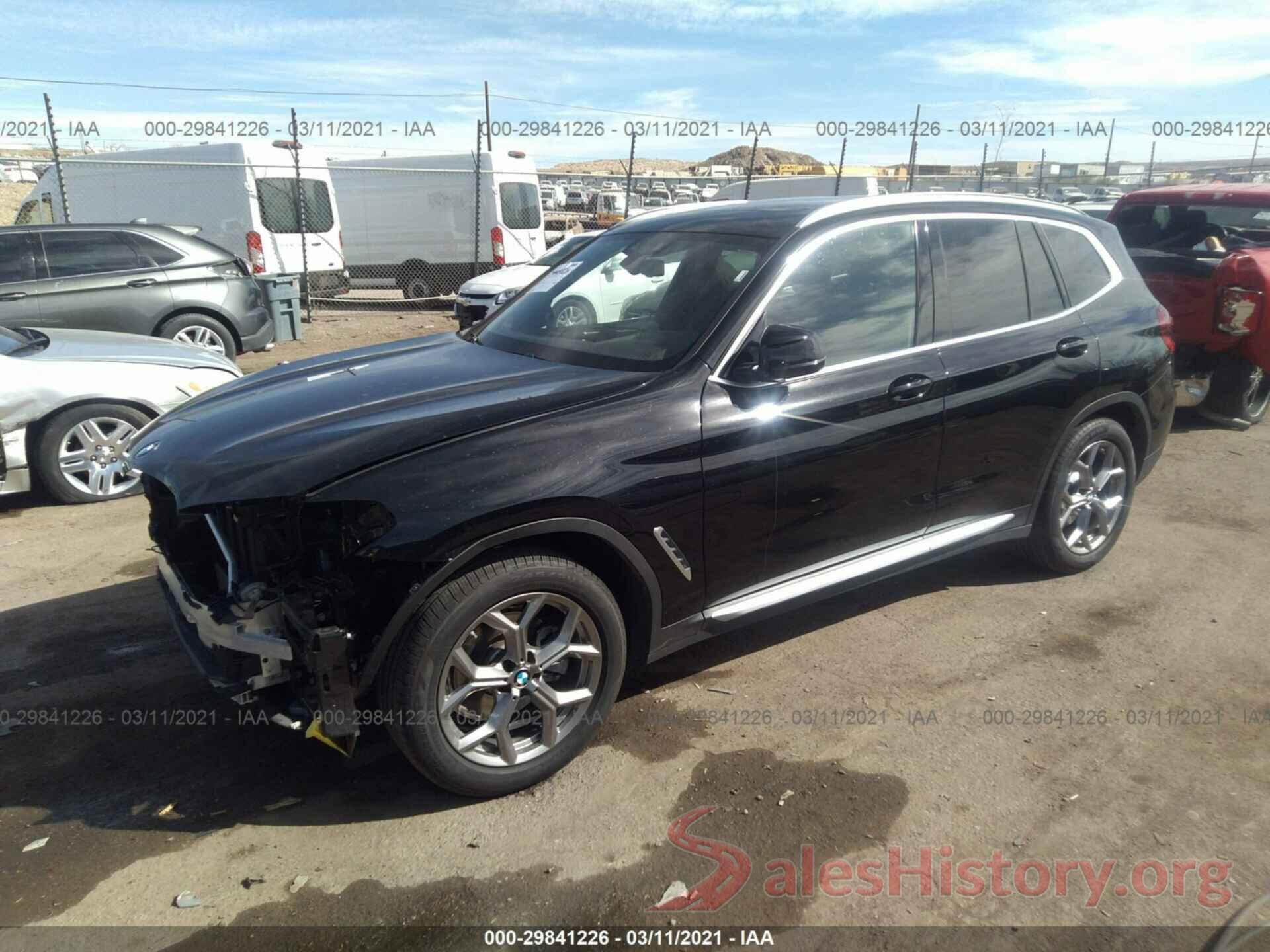 5UXTY5C0XM9E78203 2021 BMW X3