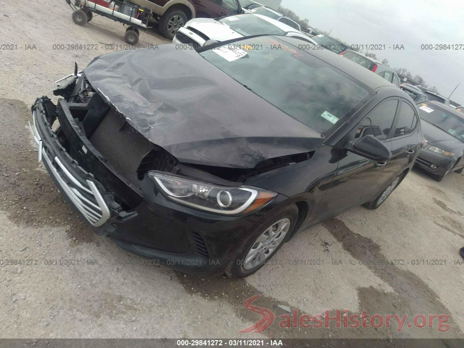 KMHD74LF2HU378762 2017 HYUNDAI ELANTRA