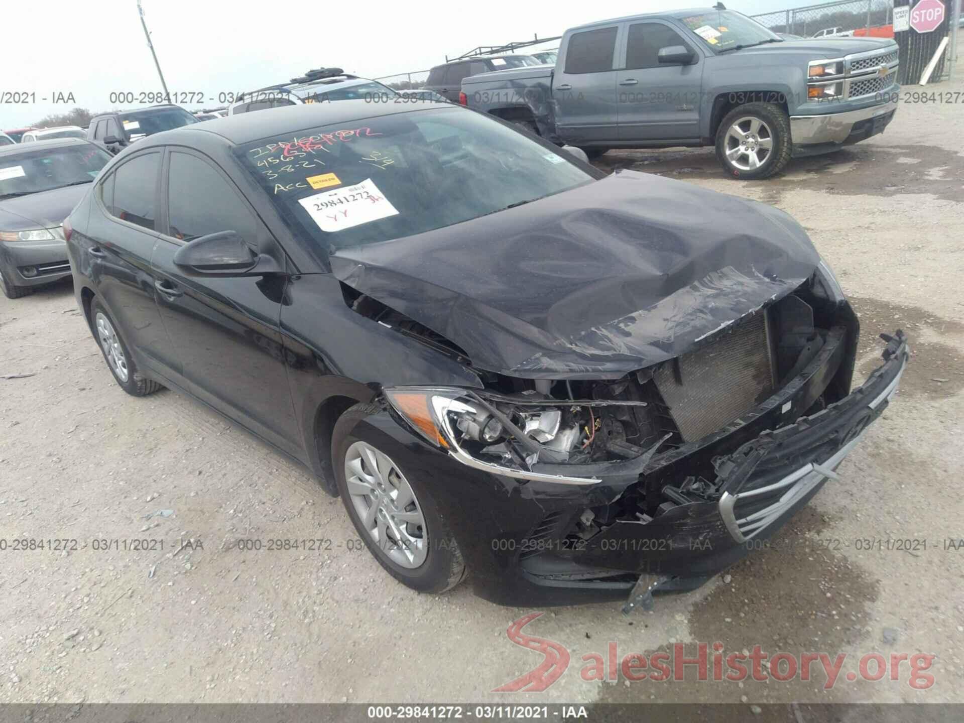 KMHD74LF2HU378762 2017 HYUNDAI ELANTRA