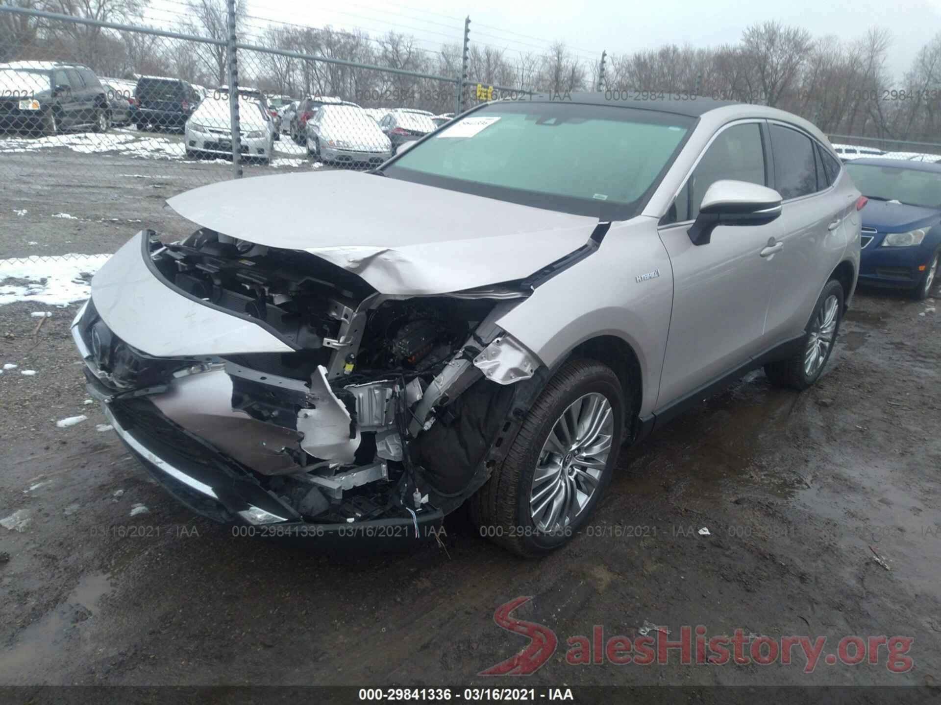 JTEAAAAH1MJ013458 2021 TOYOTA VENZA