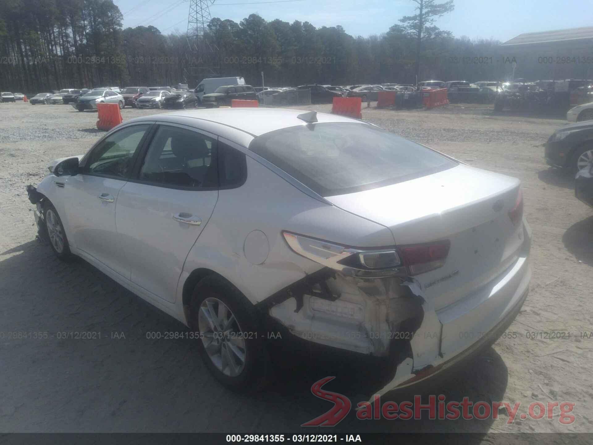 KNAGT4L32G5093648 2016 KIA OPTIMA