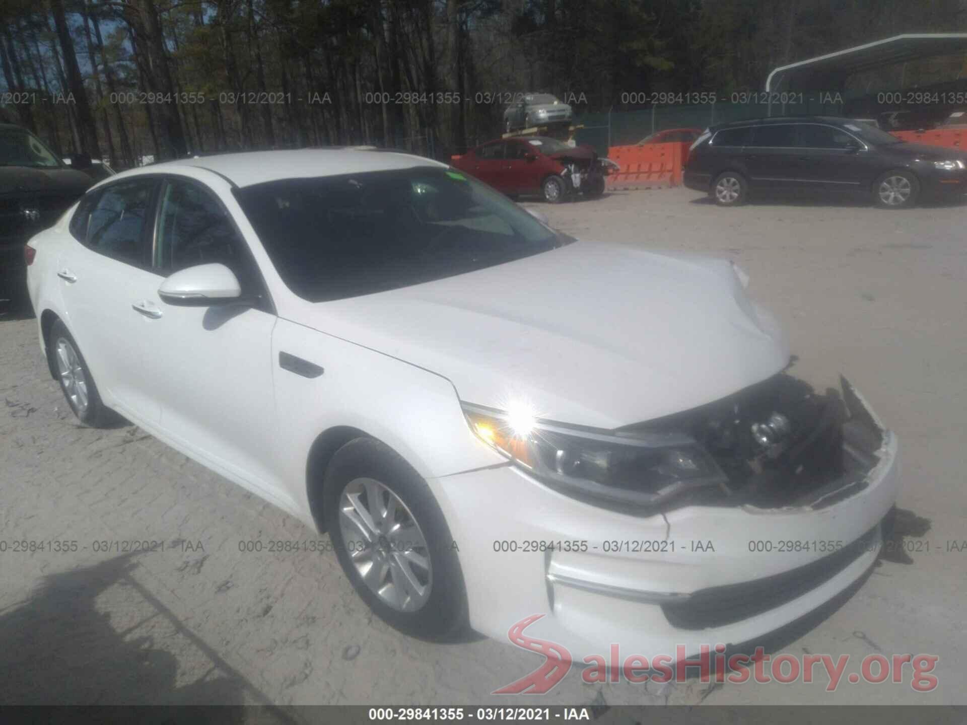 KNAGT4L32G5093648 2016 KIA OPTIMA