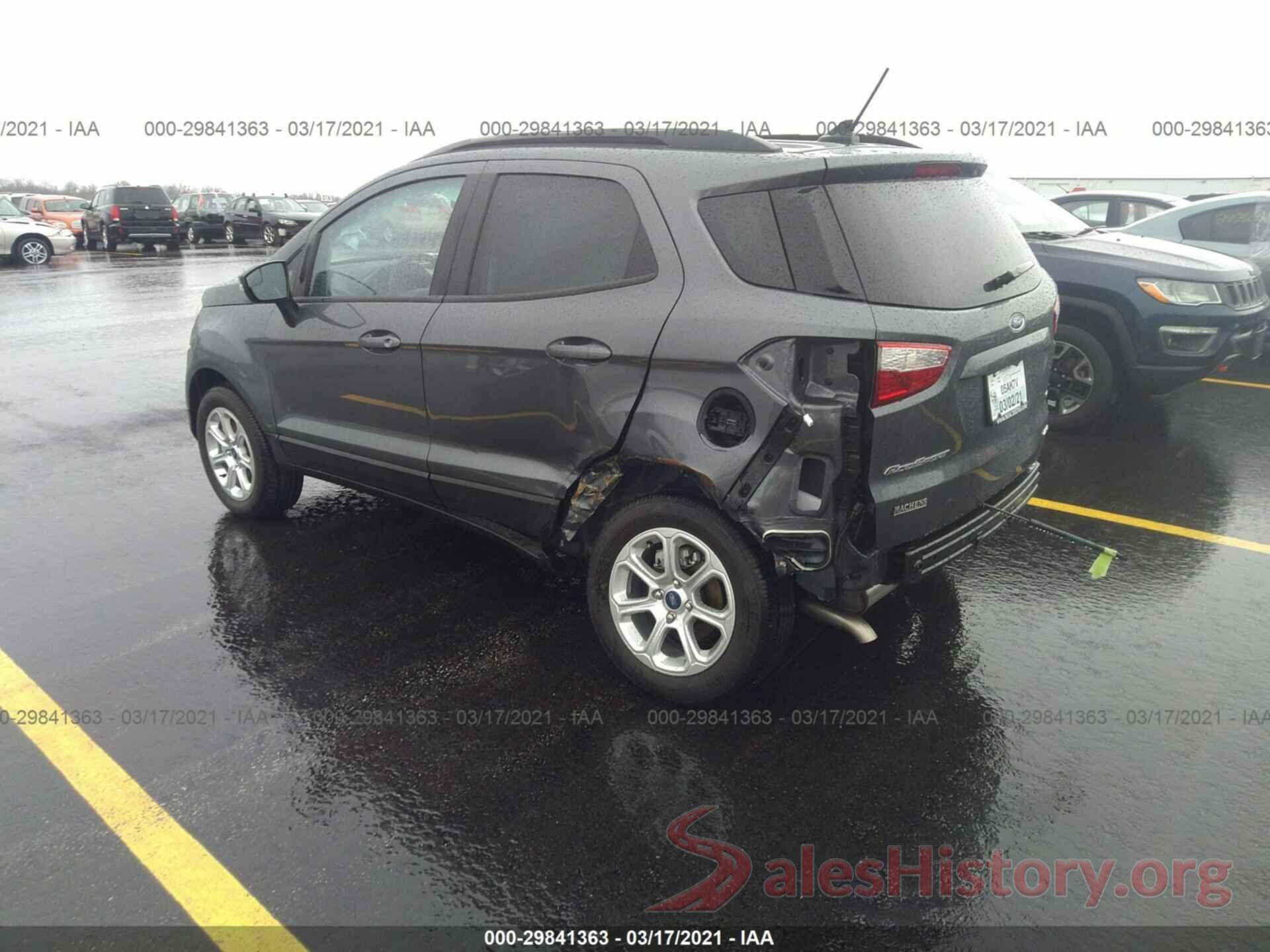 MAJ6S3GL3LC390543 2020 FORD ECOSPORT