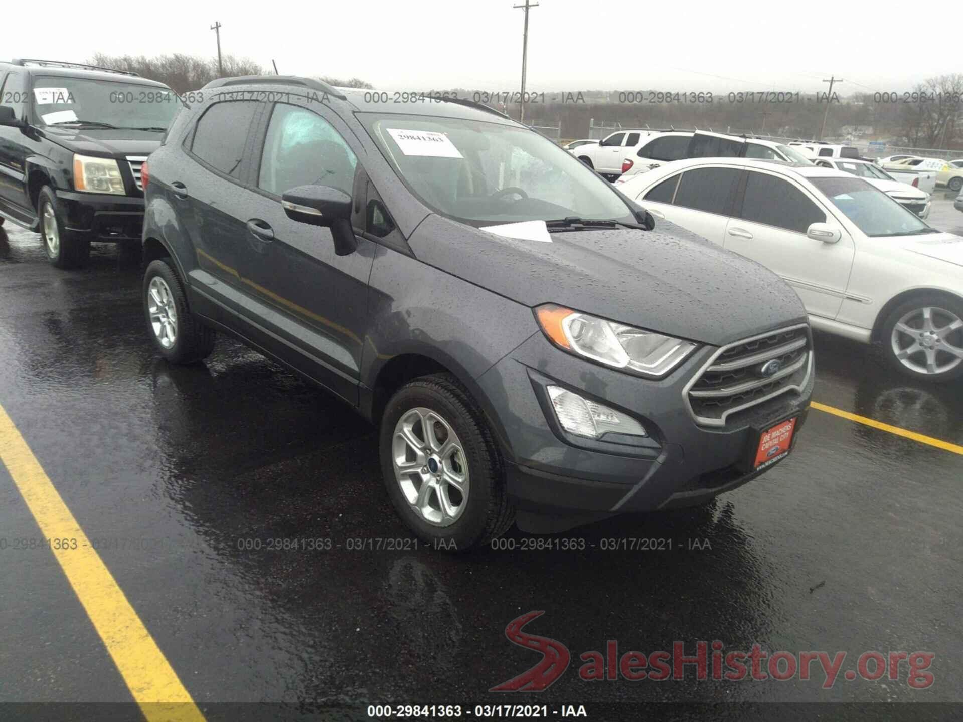 MAJ6S3GL3LC390543 2020 FORD ECOSPORT