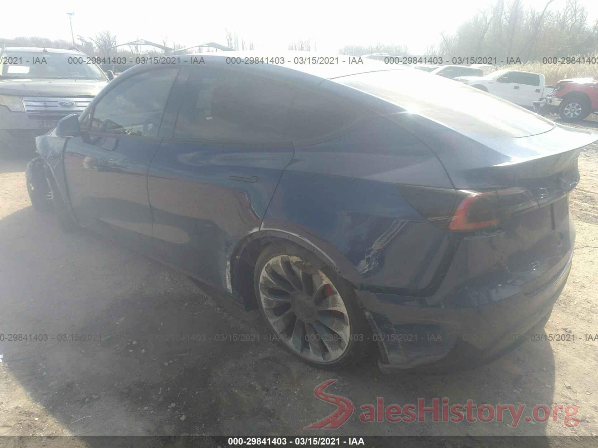 5YJYGDEF8LF039959 2020 TESLA MODEL Y