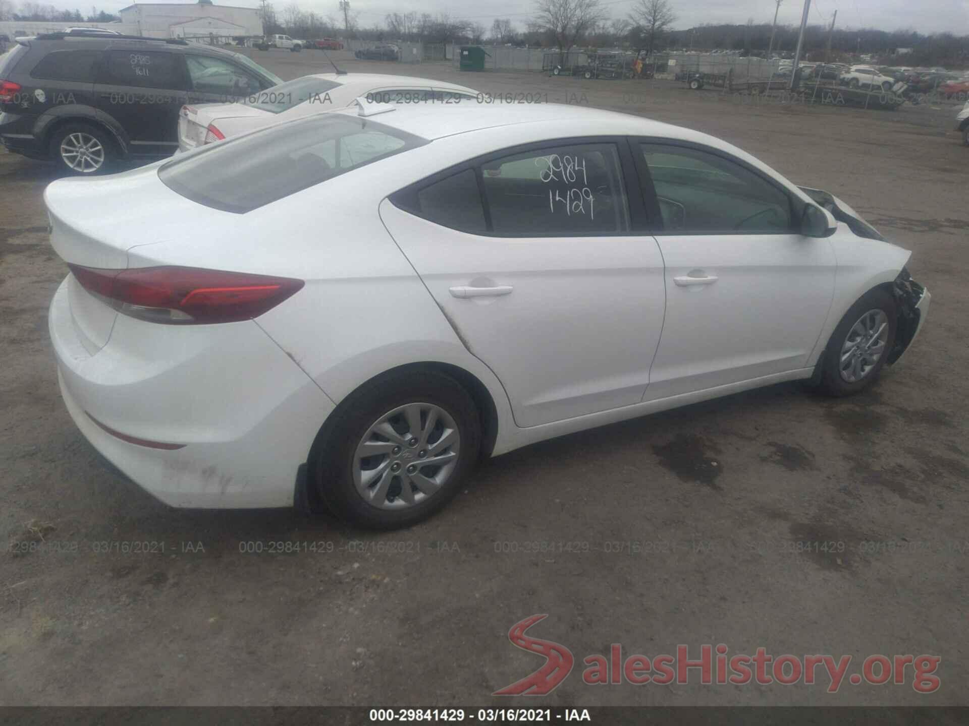 5NPD84LF6JH218370 2018 HYUNDAI ELANTRA