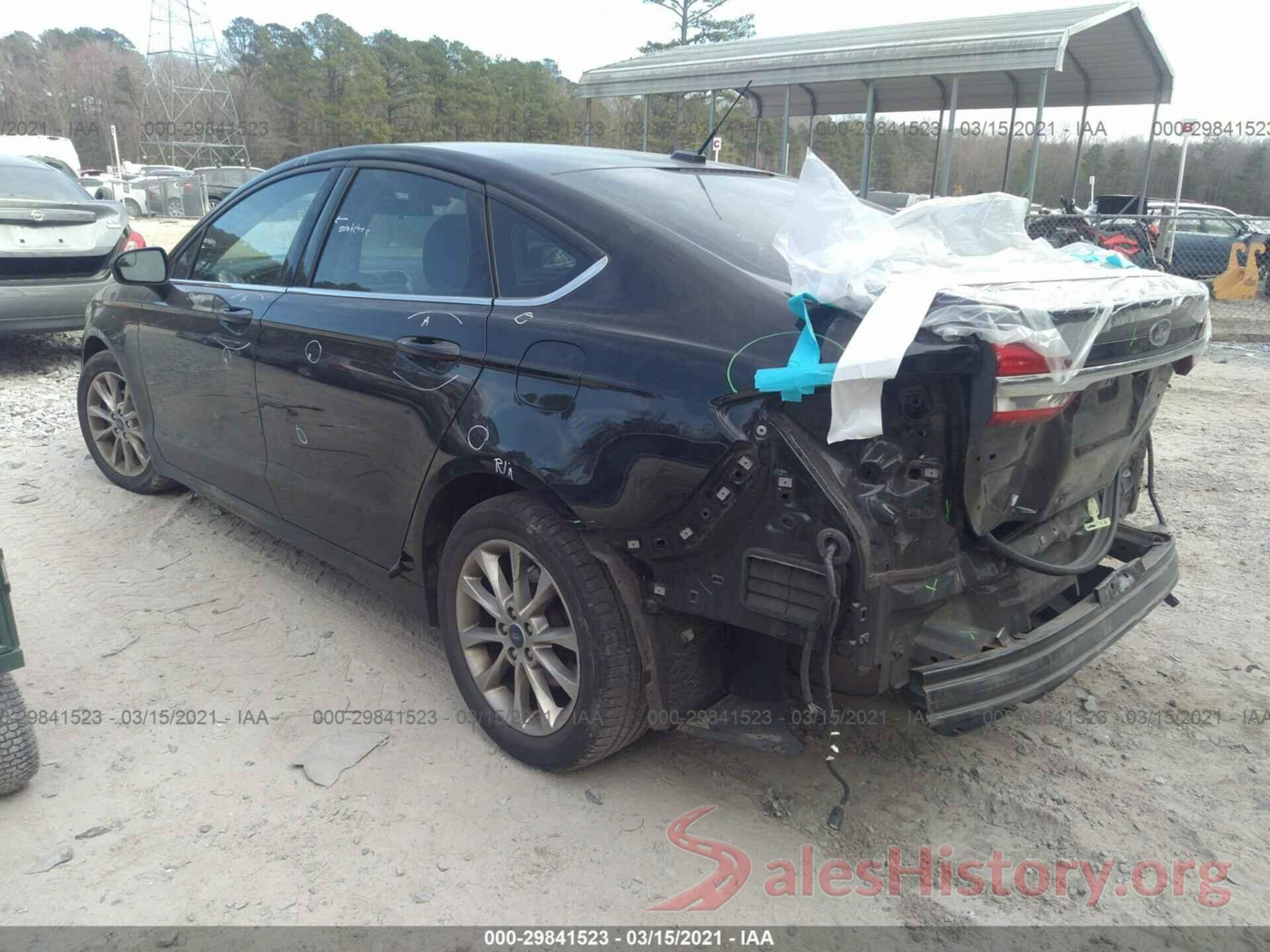 3FA6P0H74HR326604 2017 FORD FUSION