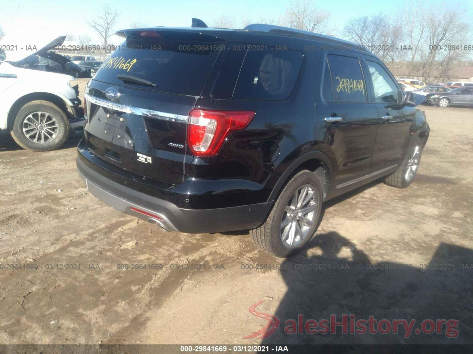 1FM5K8F83HGB53076 2017 FORD EXPLORER