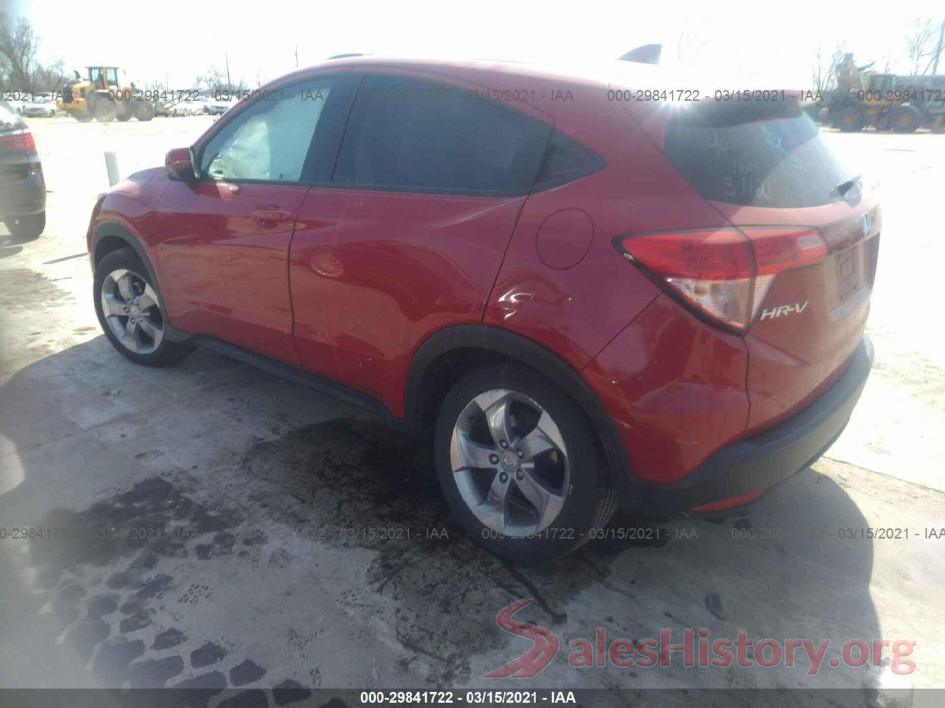 3CZRU6H5XGM766222 2016 HONDA HR-V