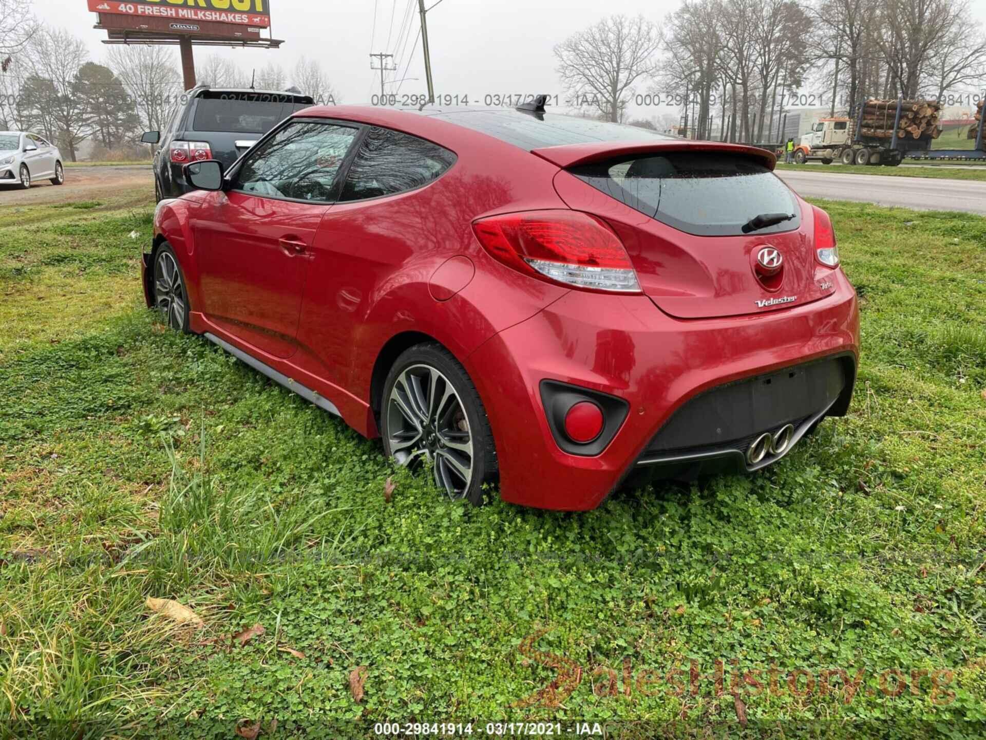 KMHTC6AE5GU292521 2016 HYUNDAI VELOSTER