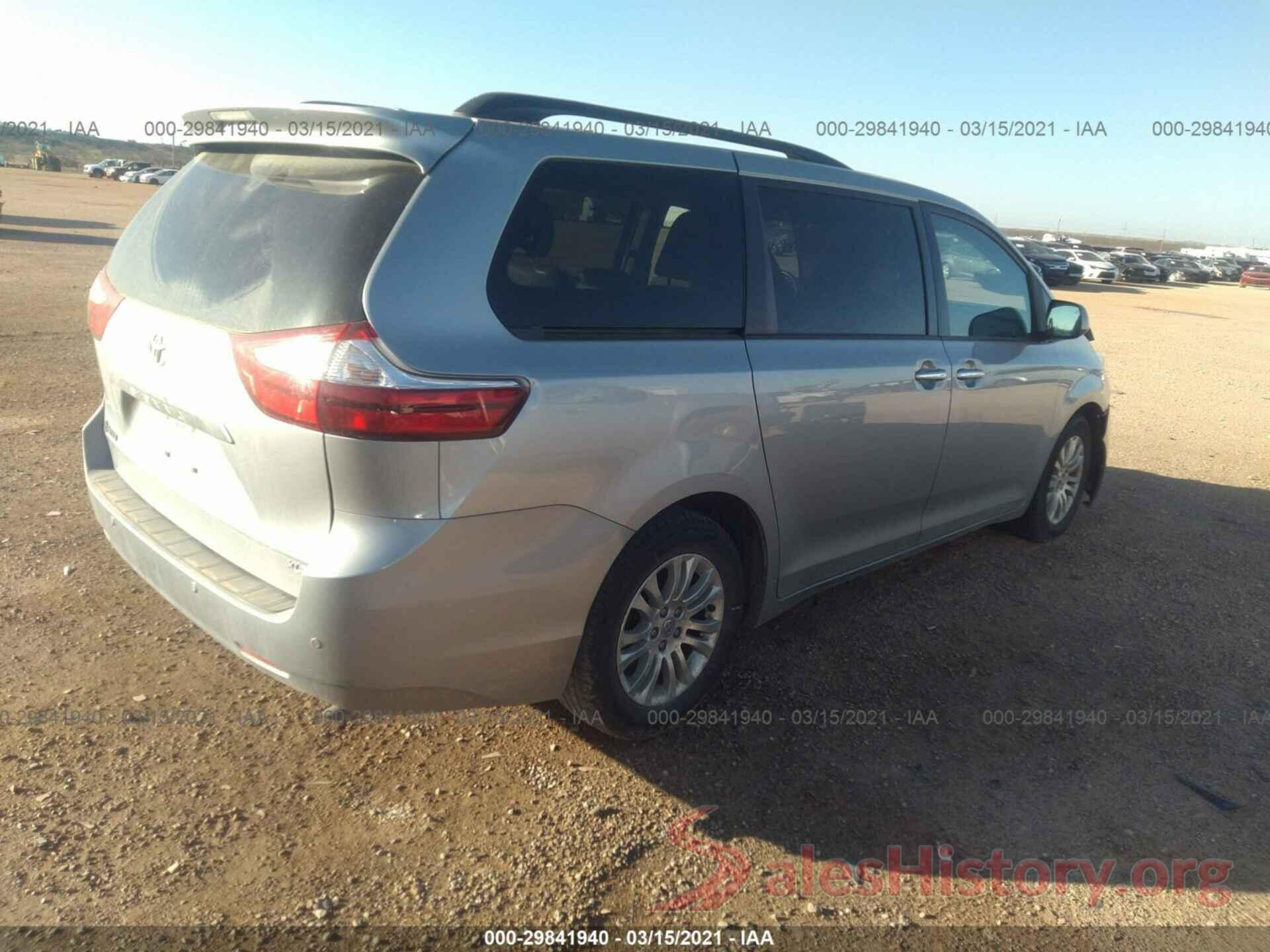 5TDYK3DC3FS676533 2015 TOYOTA SIENNA