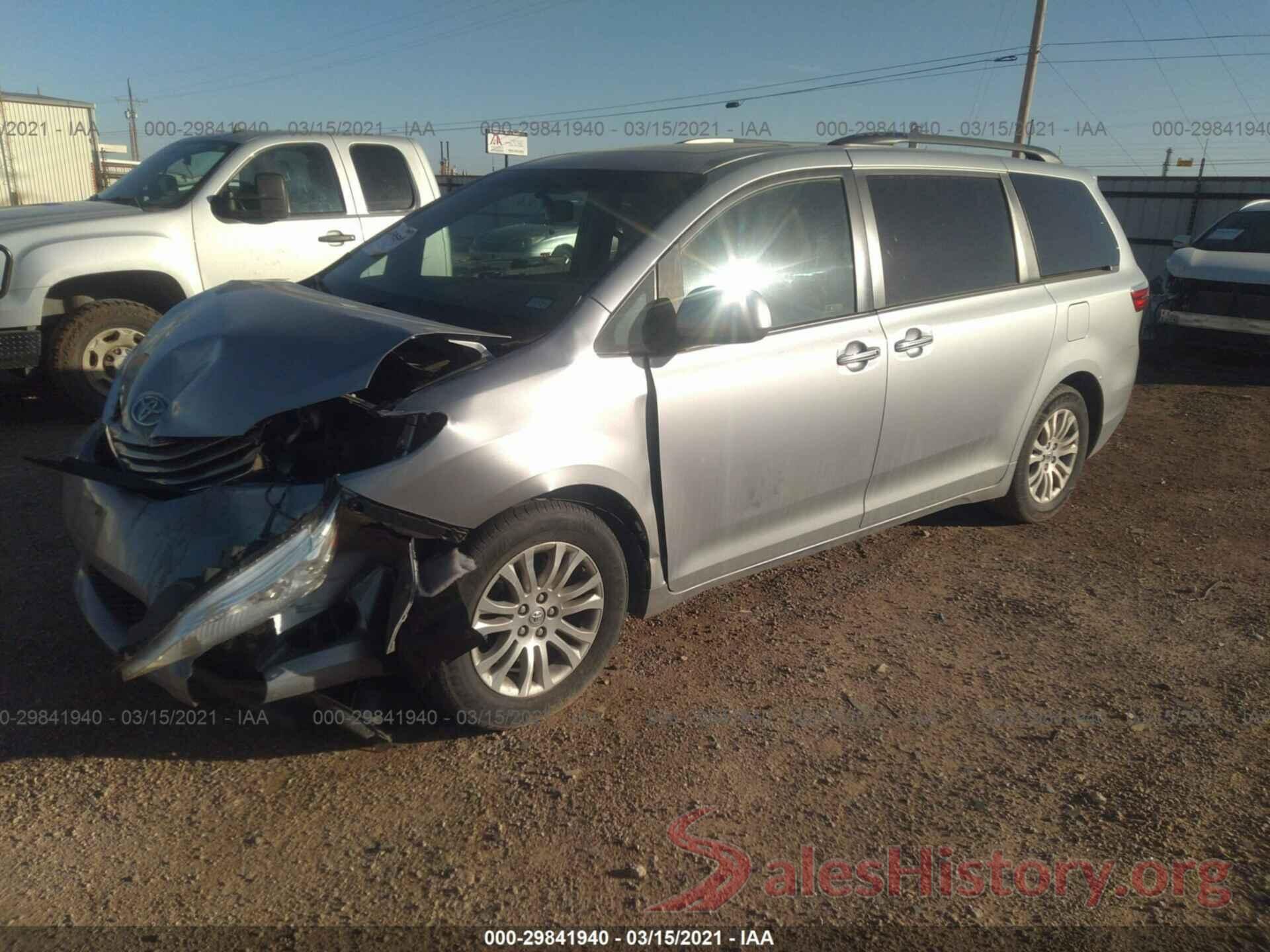 5TDYK3DC3FS676533 2015 TOYOTA SIENNA