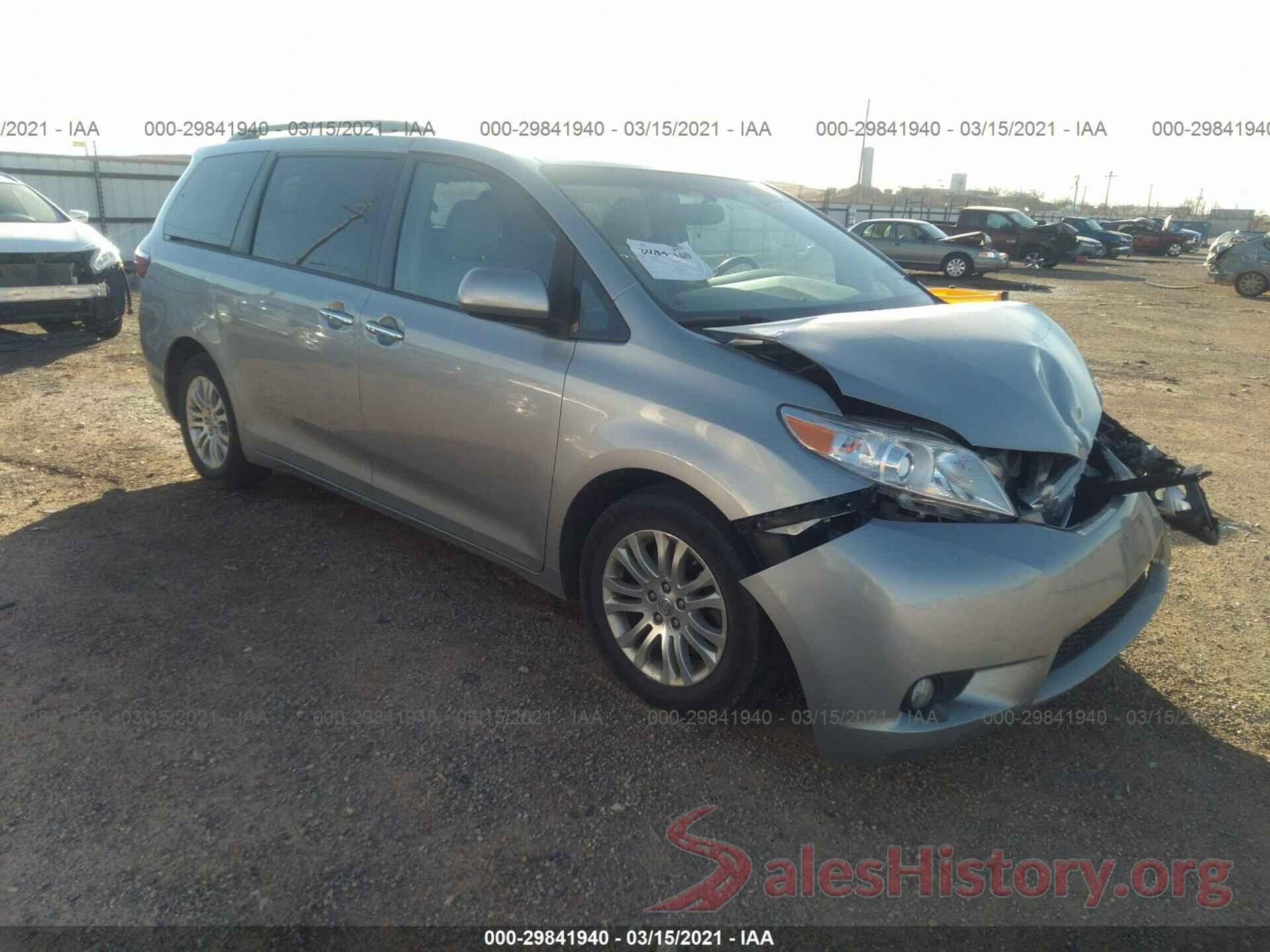 5TDYK3DC3FS676533 2015 TOYOTA SIENNA