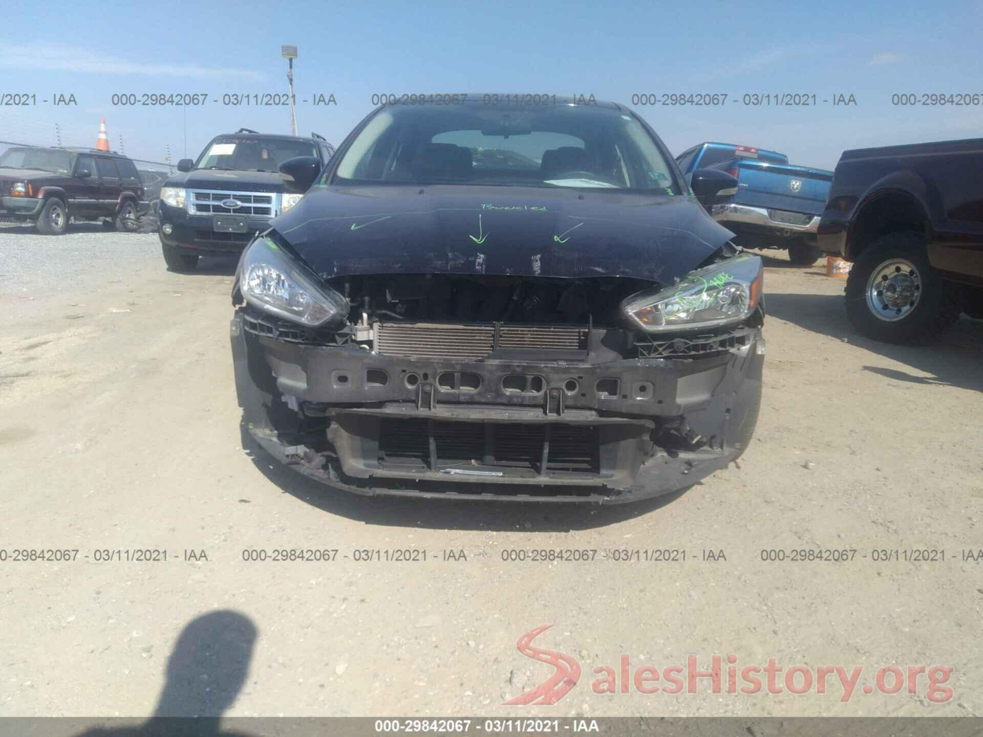 1FADP3J21GL327813 2016 FORD FOCUS