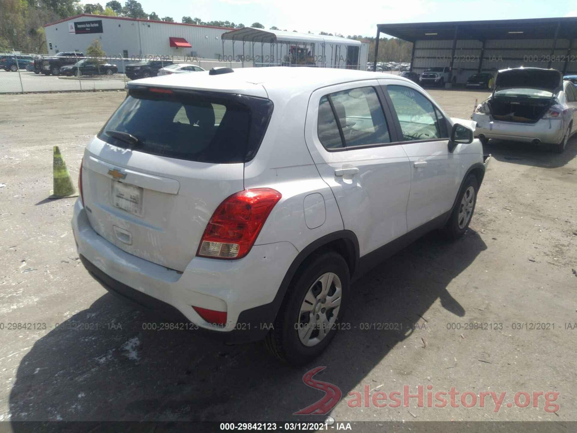 KL7CJKSB7HB201086 2017 CHEVROLET TRAX