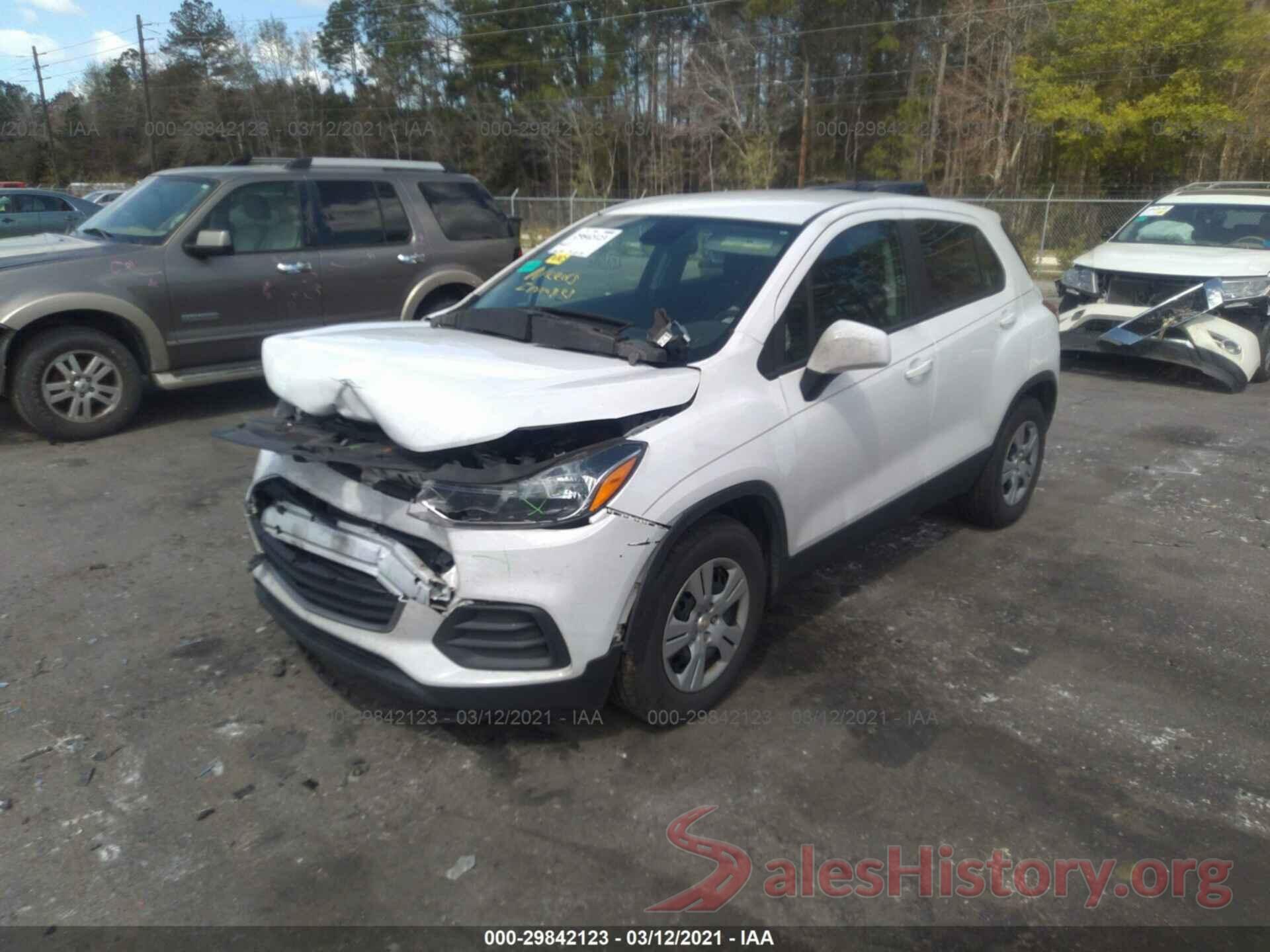 KL7CJKSB7HB201086 2017 CHEVROLET TRAX