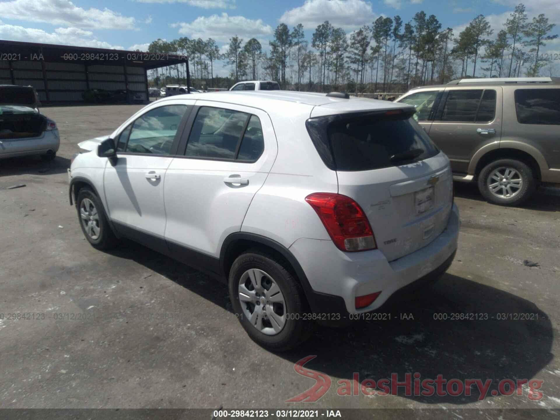 KL7CJKSB7HB201086 2017 CHEVROLET TRAX